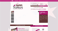 Desktop Screenshot of paris-traiteurs.com